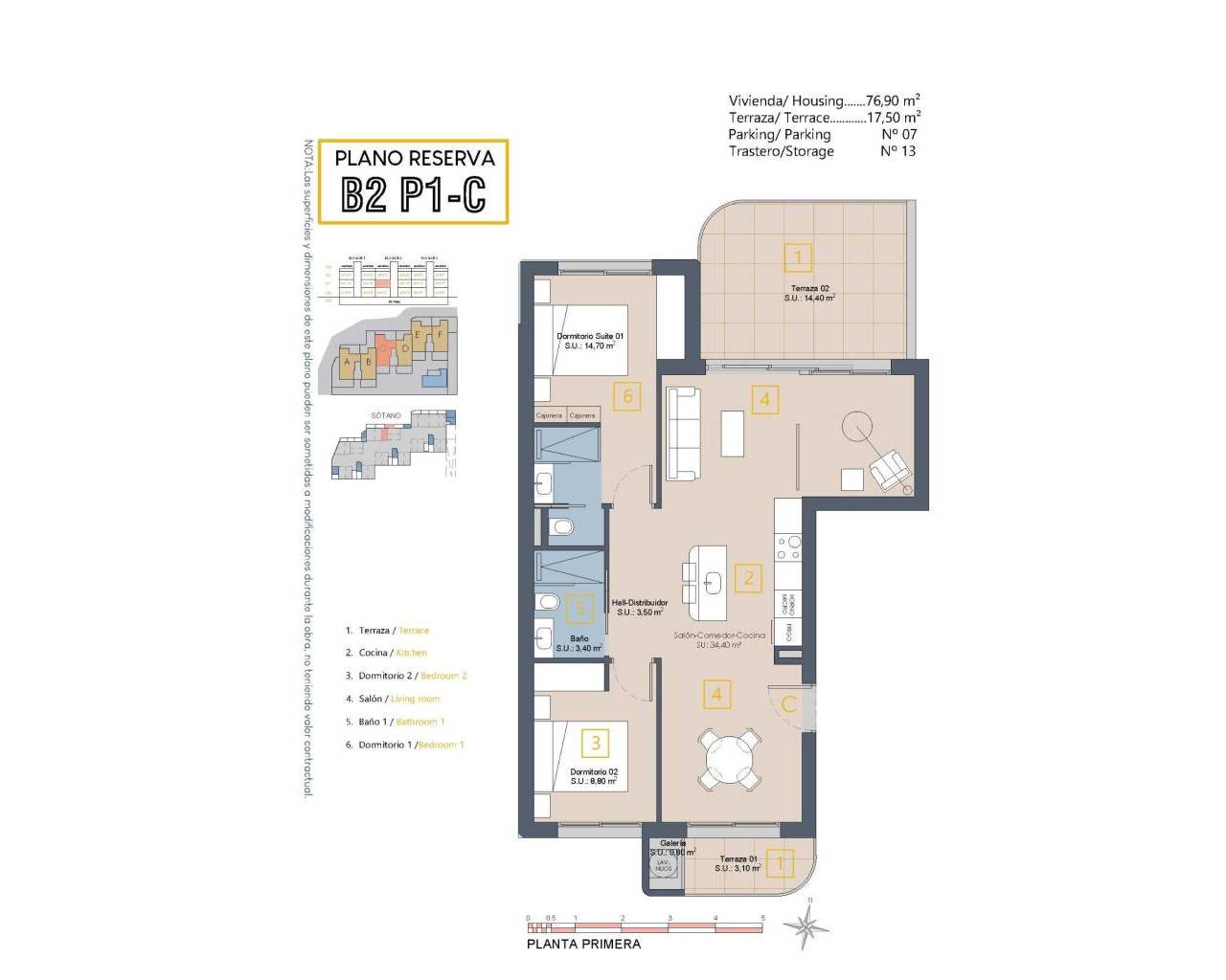 Nueva construcción  - Apartamentos - Los Alcazares - Serena Golf