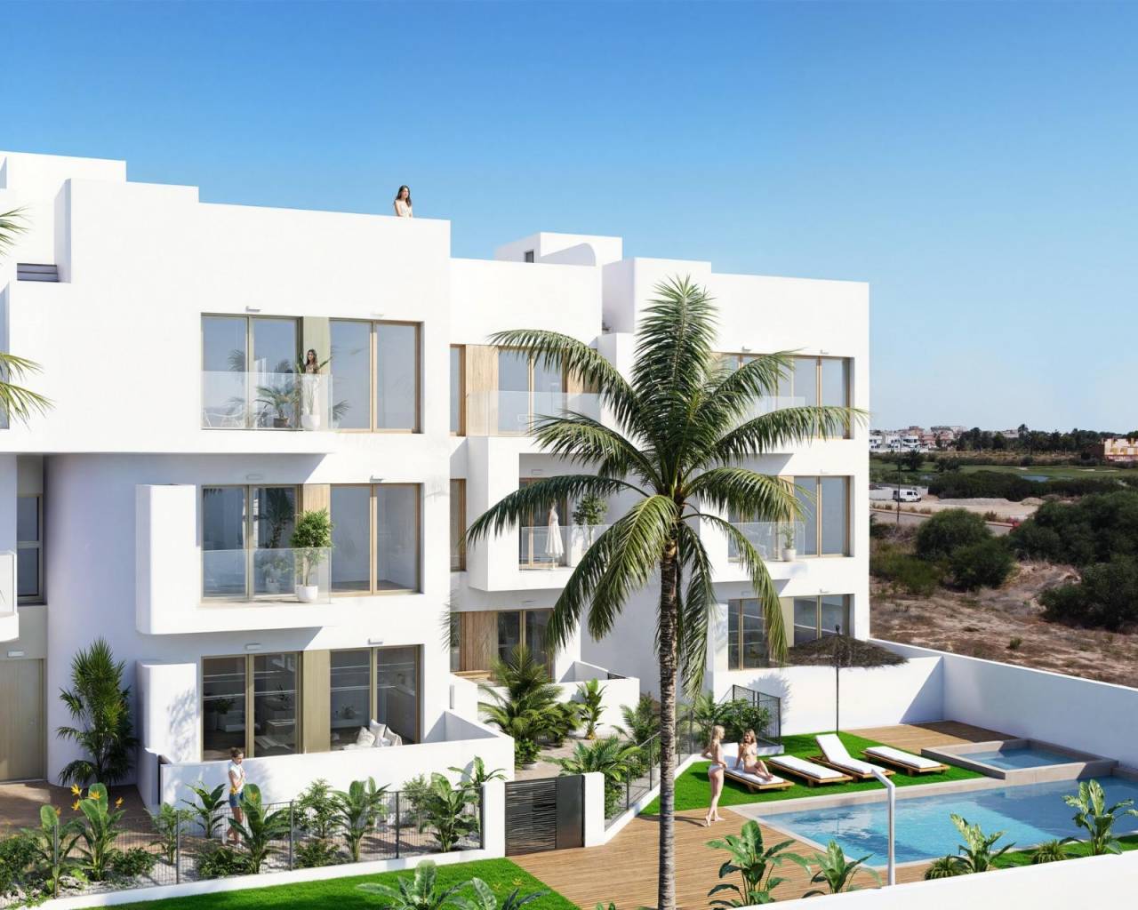 Nueva construcción  - Apartamentos - Los Alcazares - Serena Golf