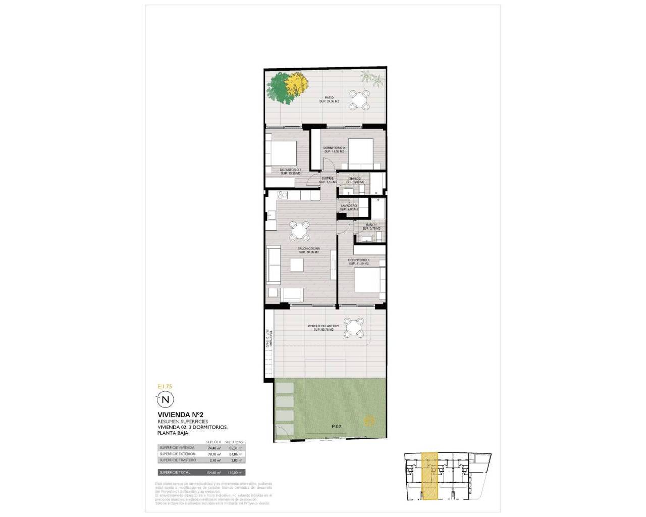 Nueva construcción  - Adosado / Bungalow - San Pedro del Pinatar - Los Cuarteros