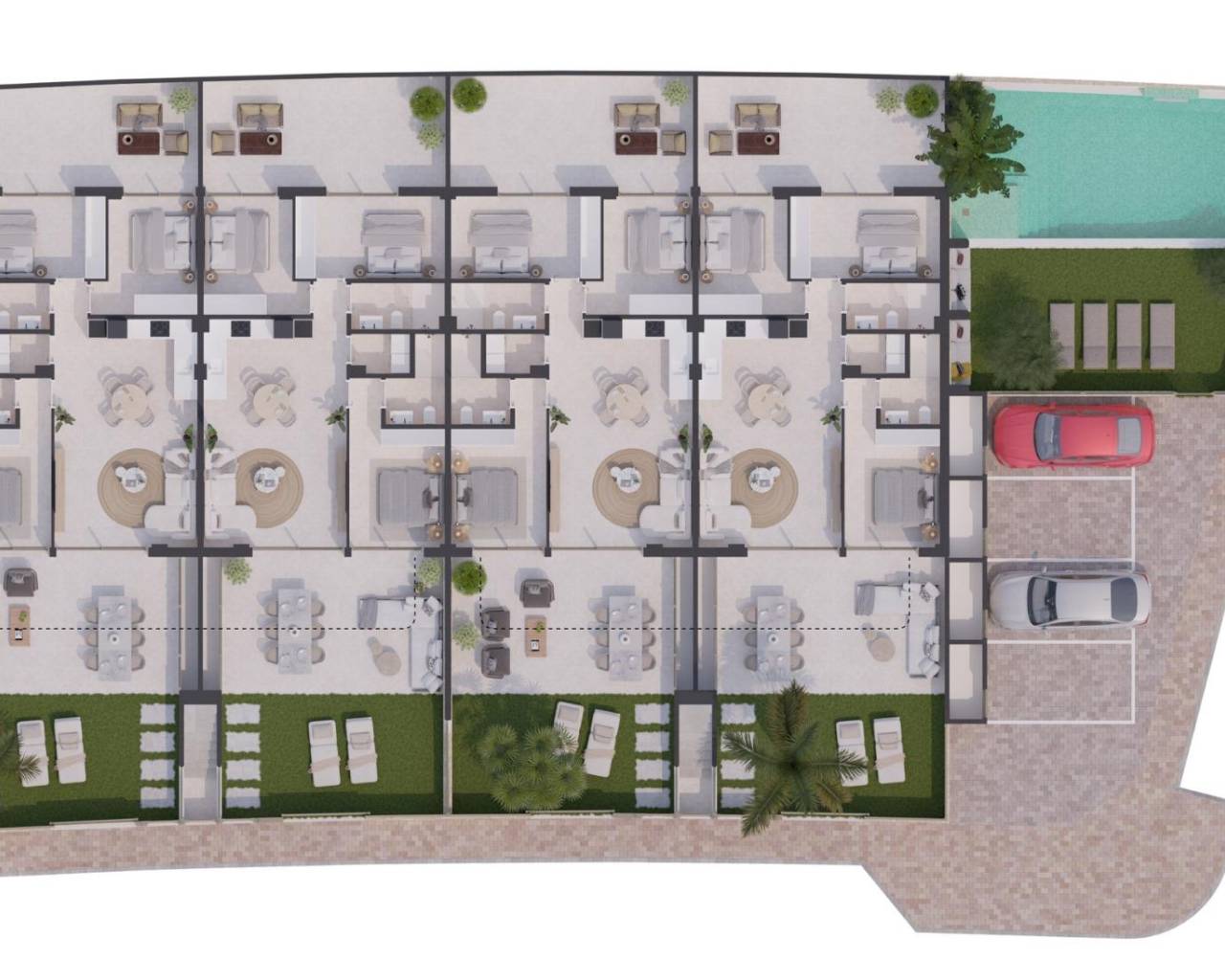 Nueva construcción  - Adosado / Bungalow - San Pedro del Pinatar - Los Cuarteros