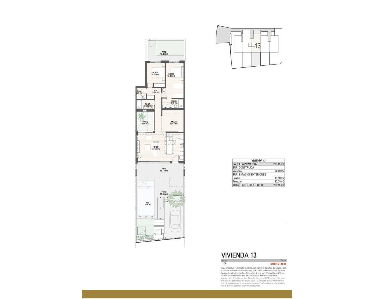 New Build - Rekkehus / Bungalow - Pilar de La Horadada - Pilar De La Horadada