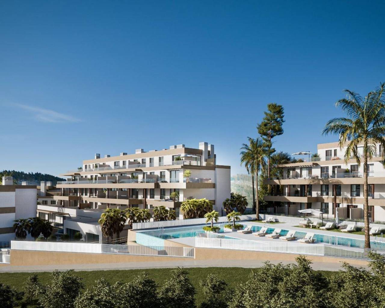 Nueva construcción  - Apartamentos - Mijas - Hipódromo Costa del Sol