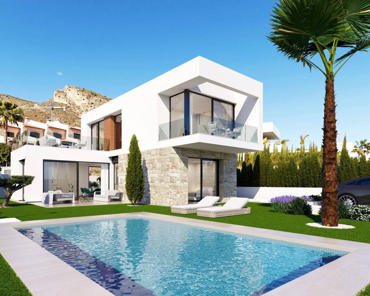 Nueva construcción  - Villas - Finestrat - Sierra Cortina