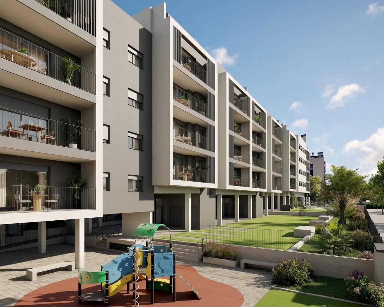 Nueva construcción  - Apartamentos - Alicante - San Agustín-PAU 2