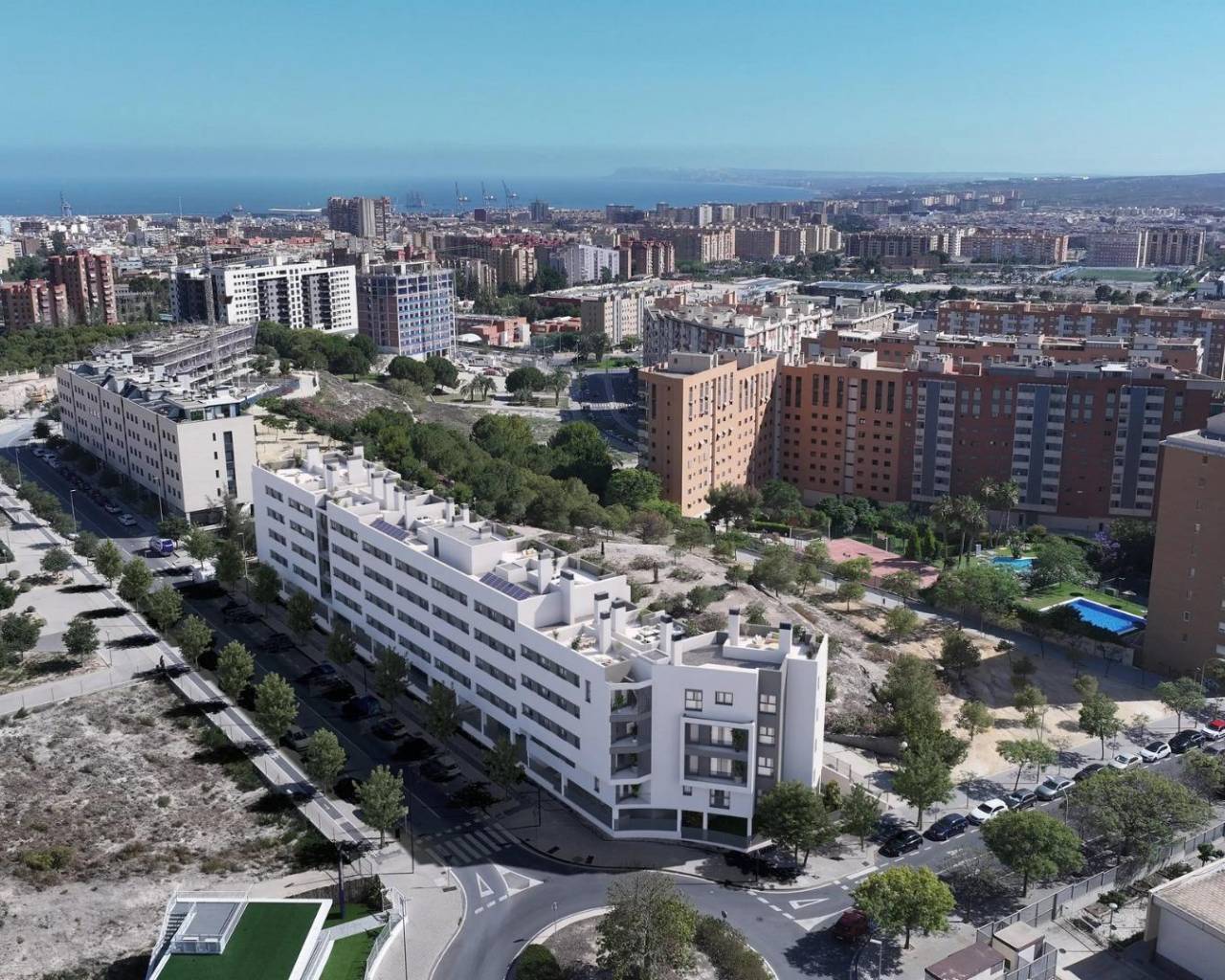 Nueva construcción  - Apartamentos - Alicante - San Agustín-PAU 2