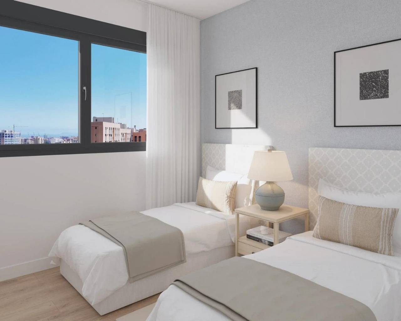 Nueva construcción  - Apartamentos - Alicante - San Agustín-PAU 2