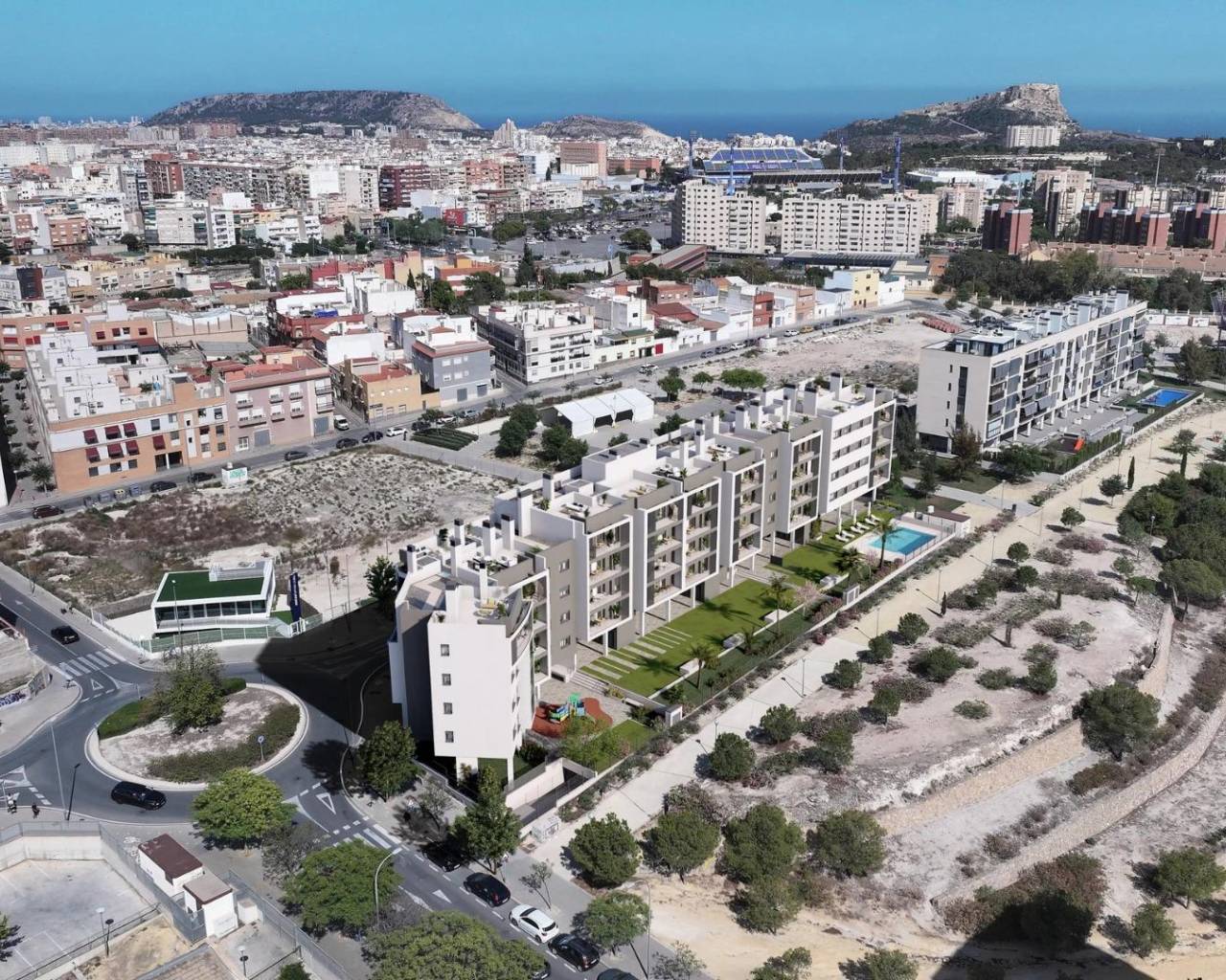 Nueva construcción  - Apartamentos - Alicante - San Agustín-PAU 2