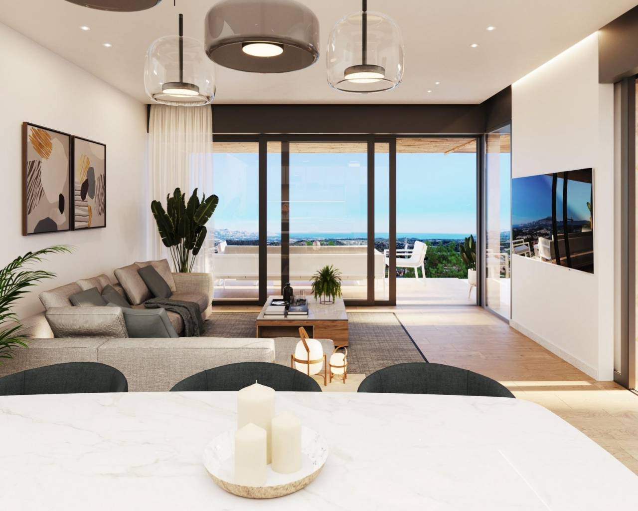 Nueva construcción  - Villas - Polop - PAU 1