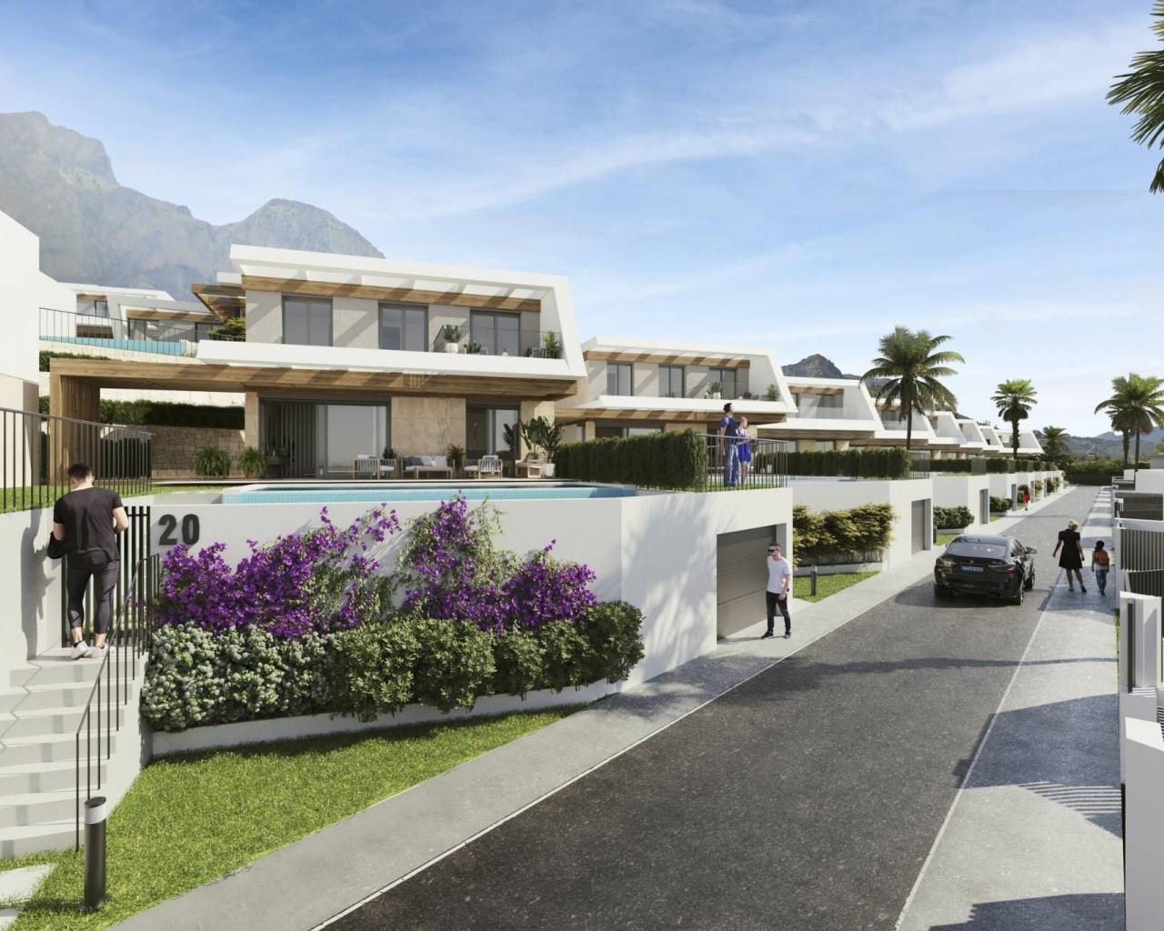 Nueva construcción  - Villas - Polop - PAU 1