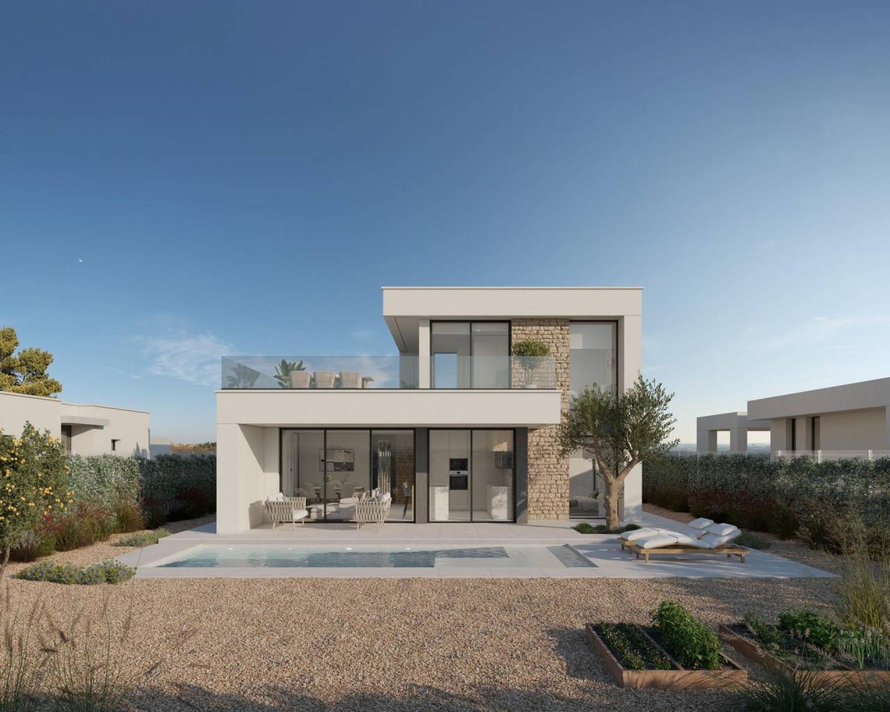 New Build - Villas - Fuente Álamo - Hacienda del Alamo