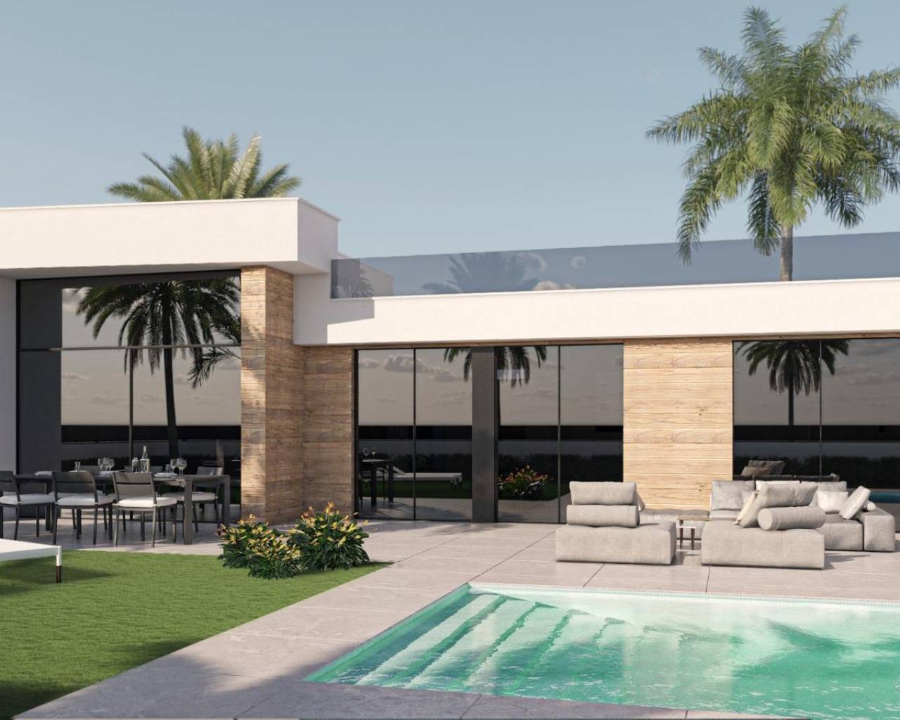 New Build - Villas - Alhama De Murcia - Condado De Alhama