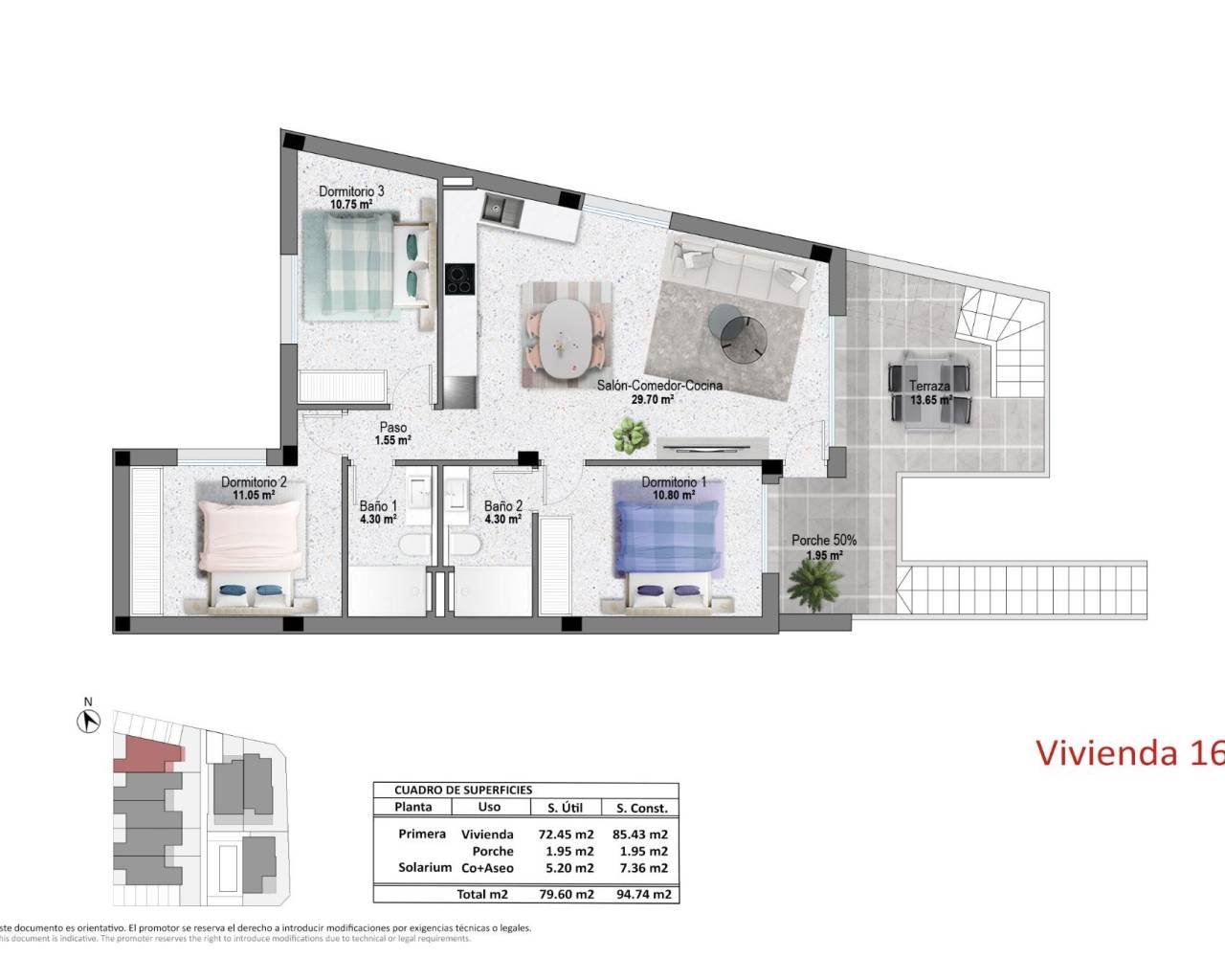 New Build - Bungalow  / Townhouse - Pilar de La Horadada - pueblo