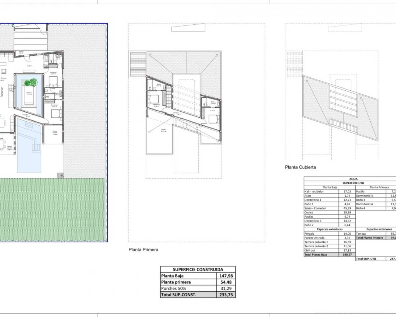 Nueva construcción  - Villas - Banos y Mendigo - Altaona Golf