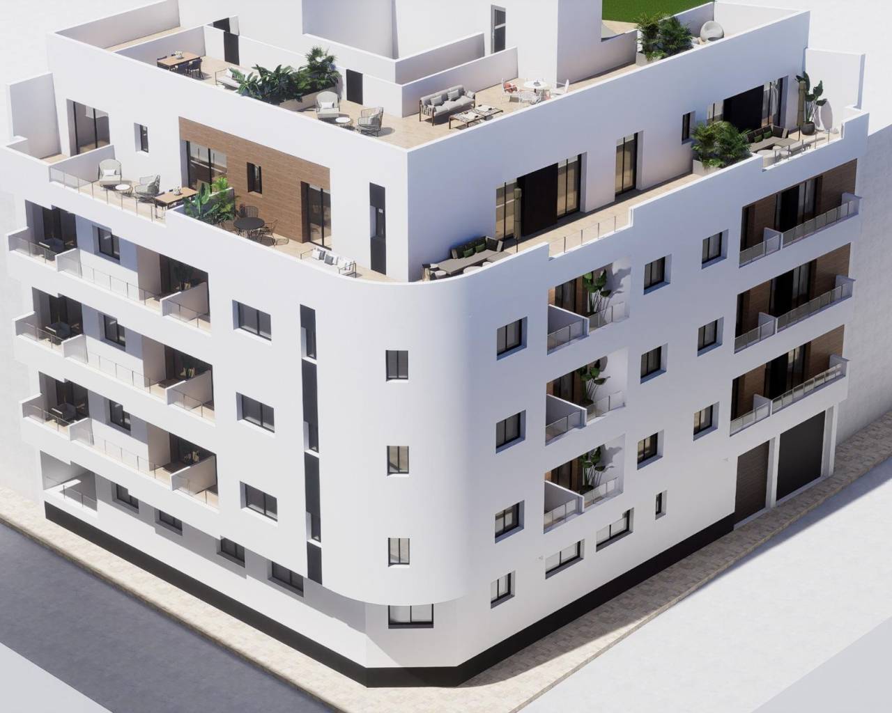 New Build - Apartments - Torrevieja - pueblo