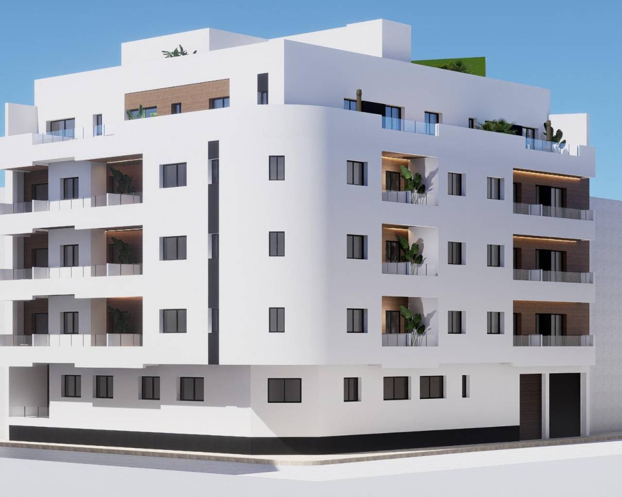 New Build - Apartments - Torrevieja - pueblo