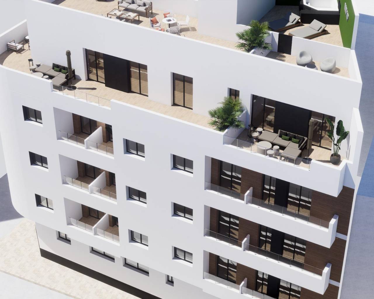 New Build - Apartments - Torrevieja - pueblo