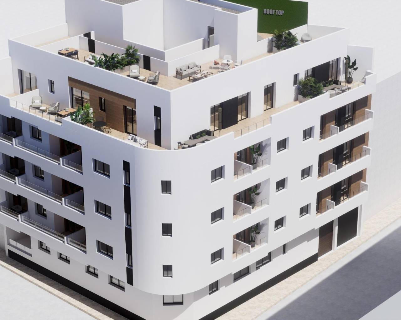 Nueva construcción  - Apartamentos - Torrevieja - pueblo