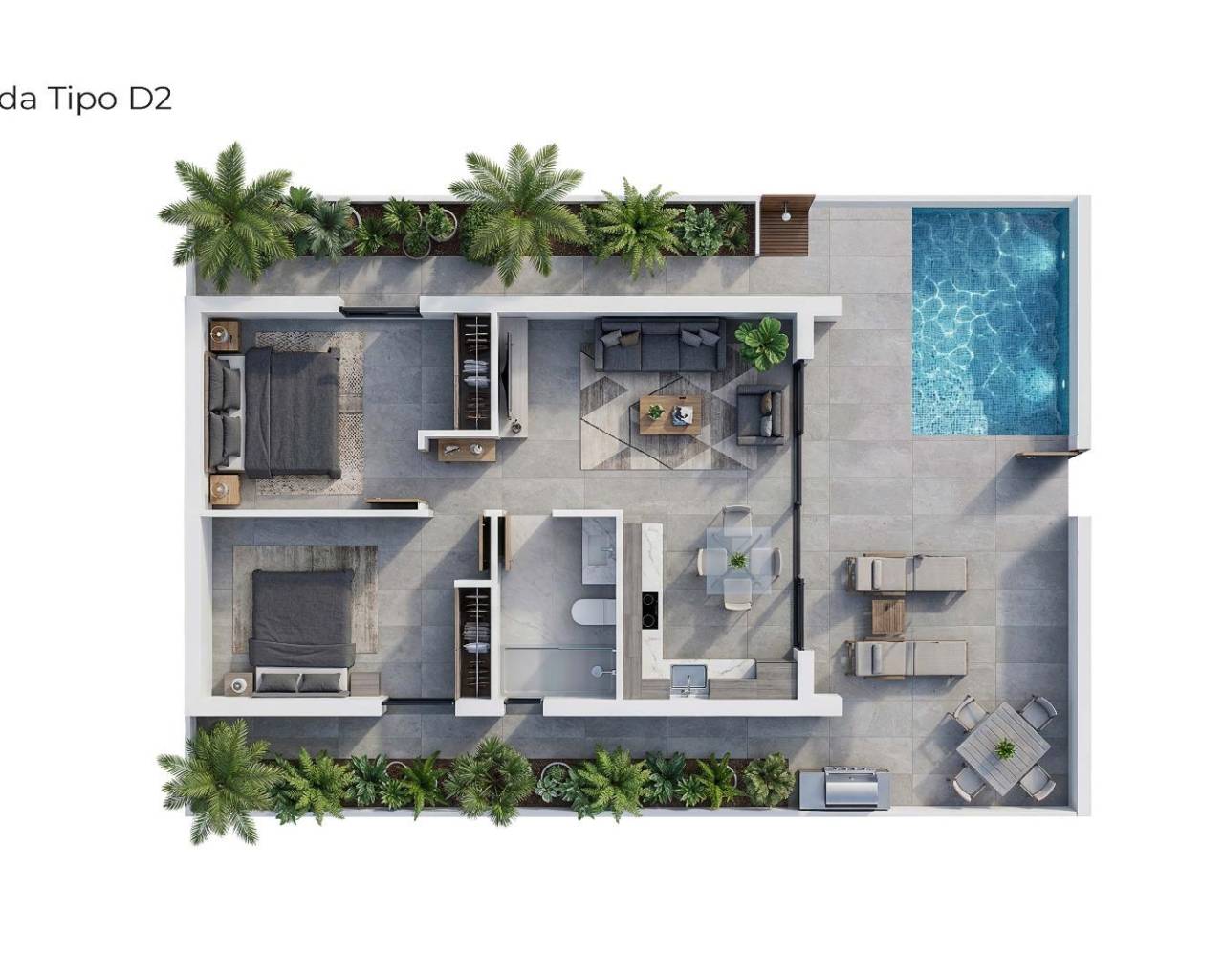 Nueva construcción  - Villas - Vera - Vera Playa