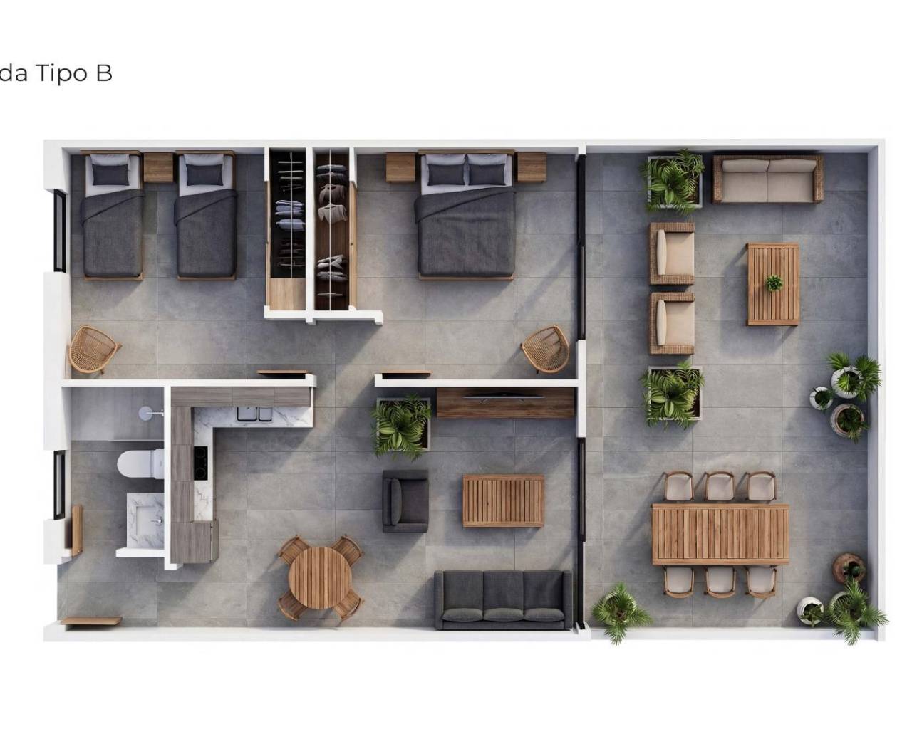 Nueva construcción  - Apartamentos - Vera - Vera Playa