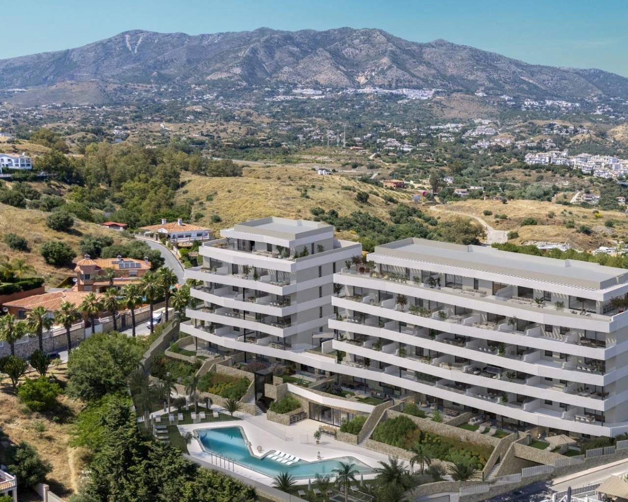 New Build - Apartments - Mijas - Urb. El Coto