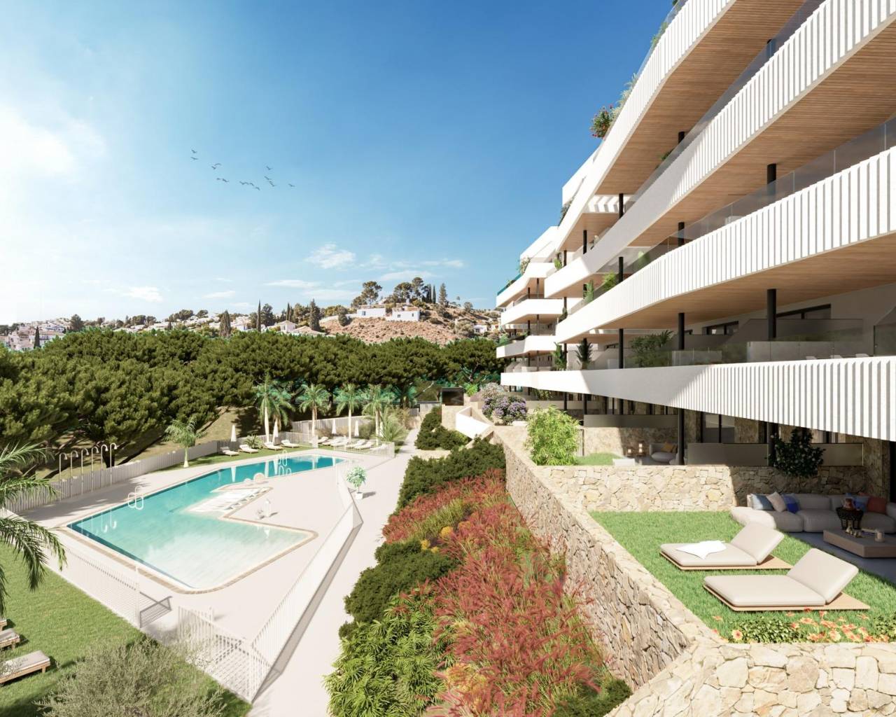 New Build - Apartments - Mijas - Urb. El Coto
