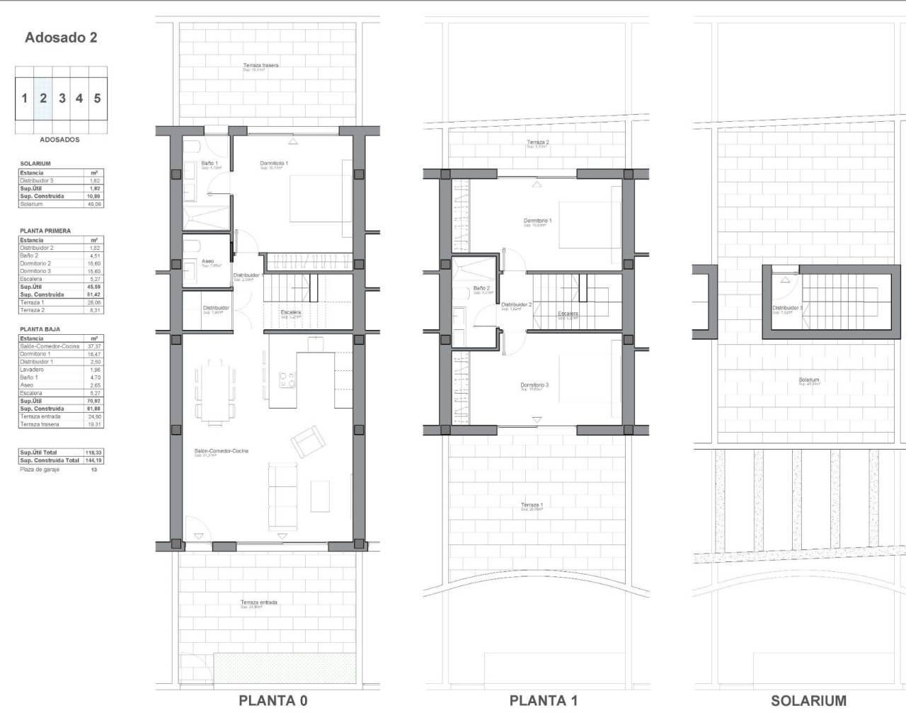 Nueva construcción  - Adosado / Bungalow - Guardamar del Segura - El Raso