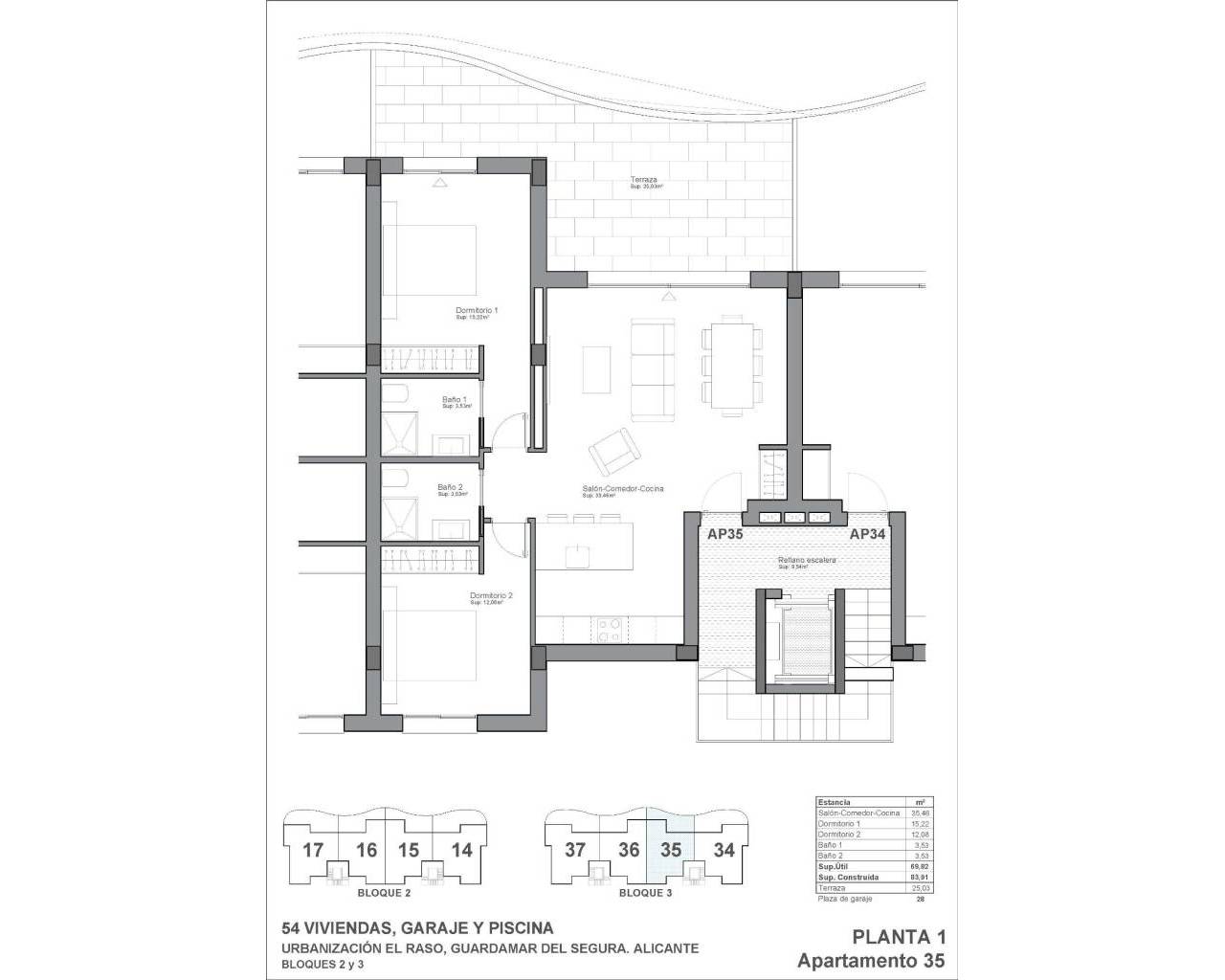 Nueva construcción  - Apartamentos - Guardamar del Segura - El Raso