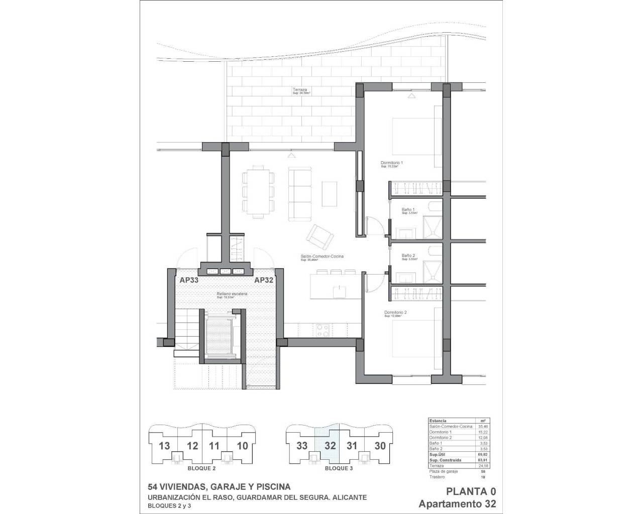 Nueva construcción  - Apartamentos - Guardamar del Segura - El Raso