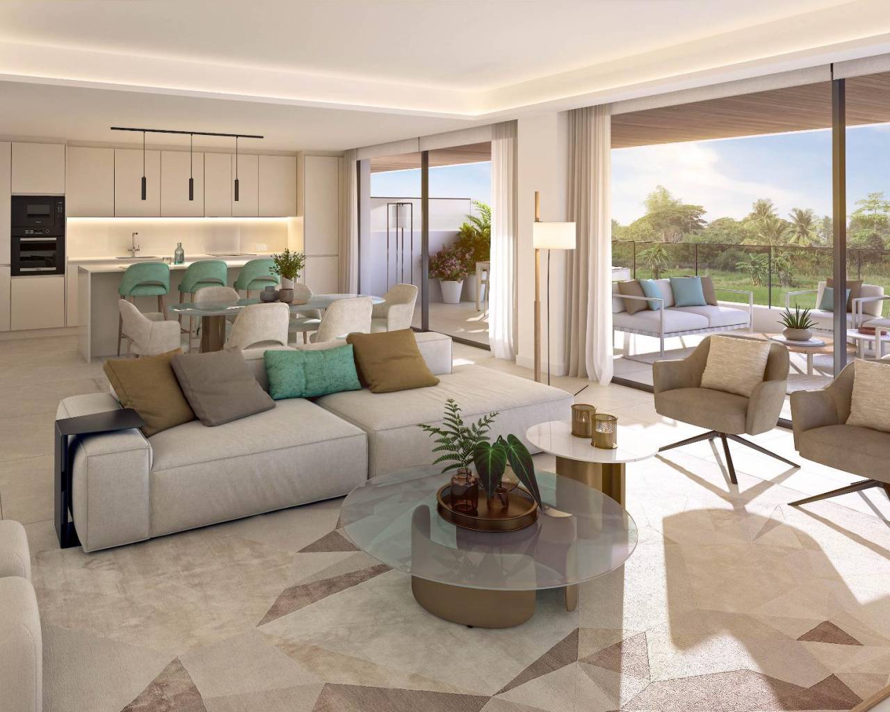 Nueva construcción  - Apartamentos - Estepona - Atalaya Golf