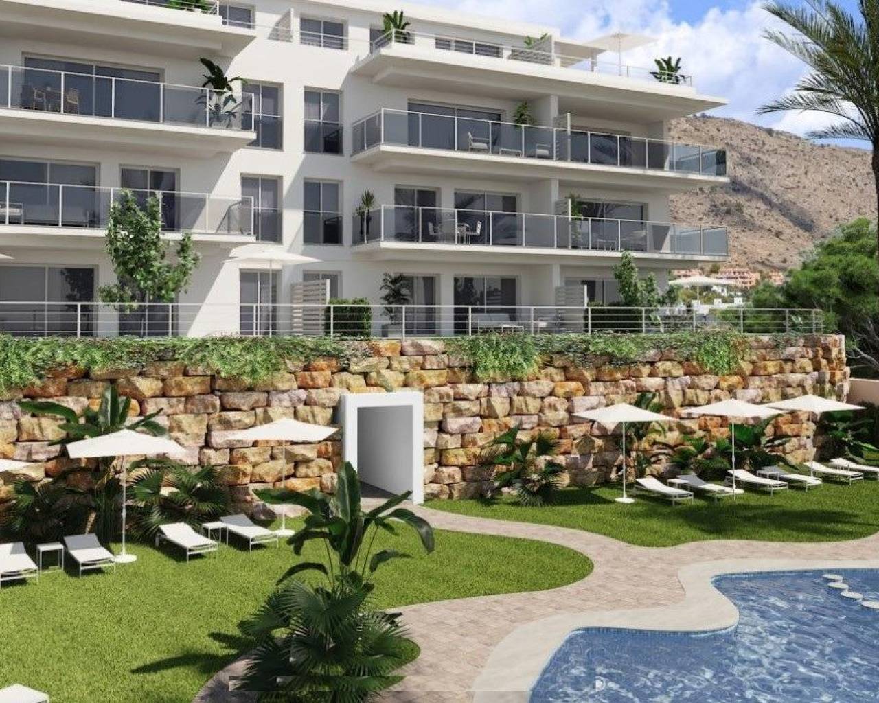 Nueva construcción  - Apartamentos - Finestrat - Sierra Cortina