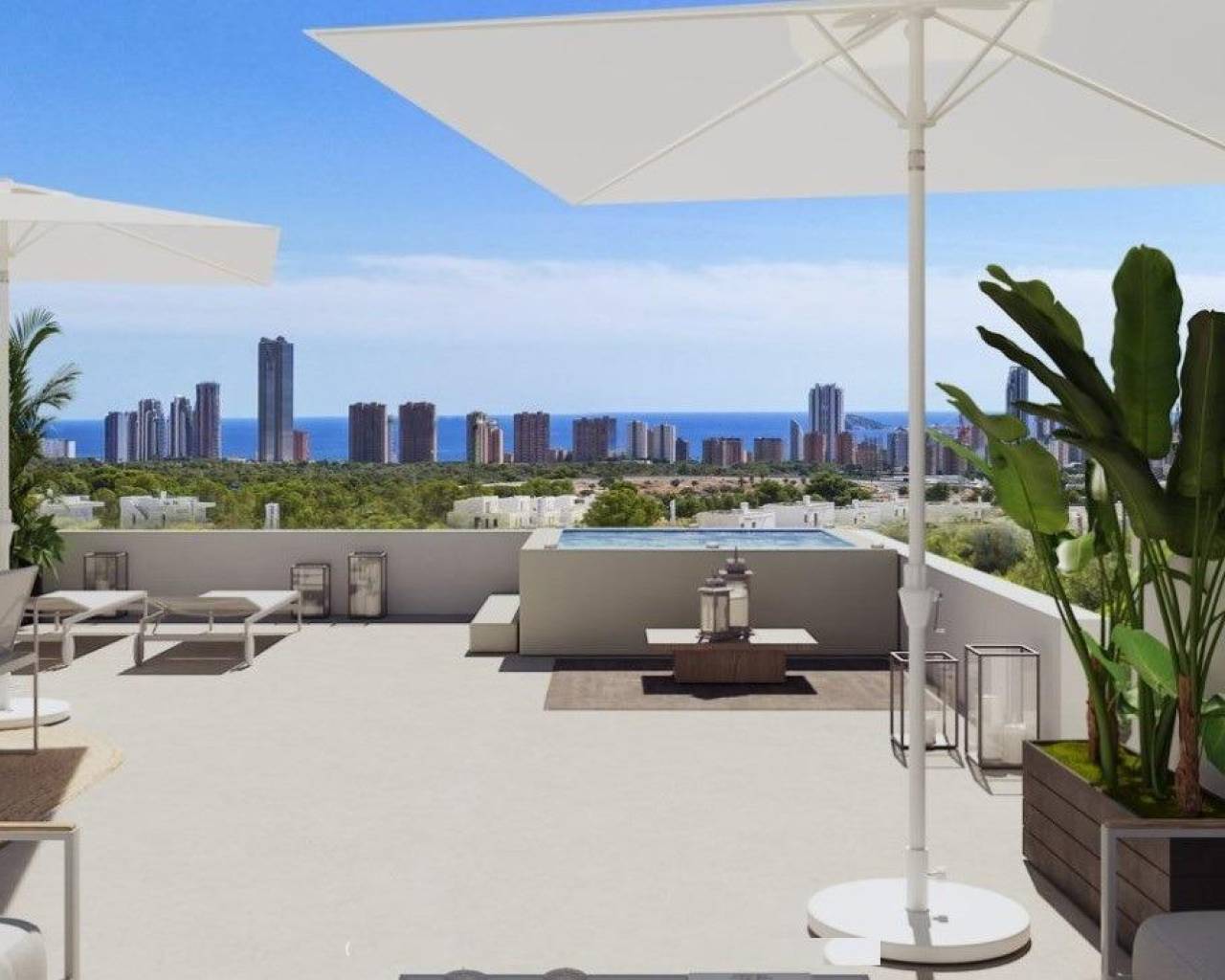Nueva construcción  - Apartamentos - Finestrat - Sierra Cortina