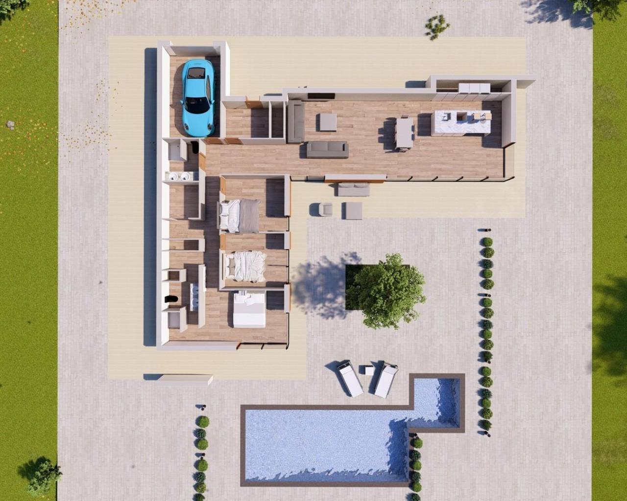 Nueva construcción  - Villas - Pinoso - Casas Pastor