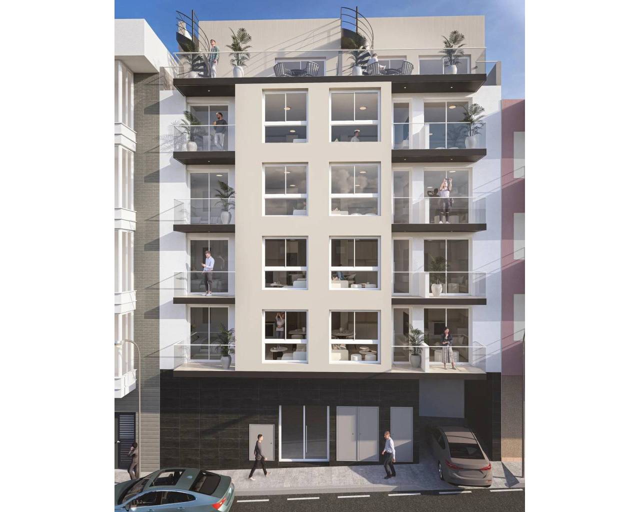 Nueva construcción  - Apartamentos - Torrevieja - Centro