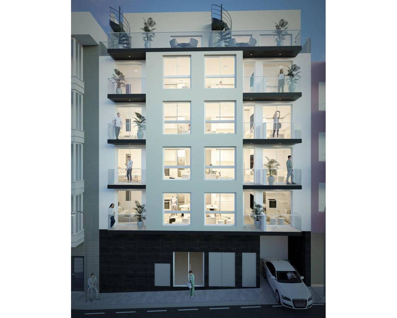 Nueva construcción  - Apartamentos - Torrevieja - Centro