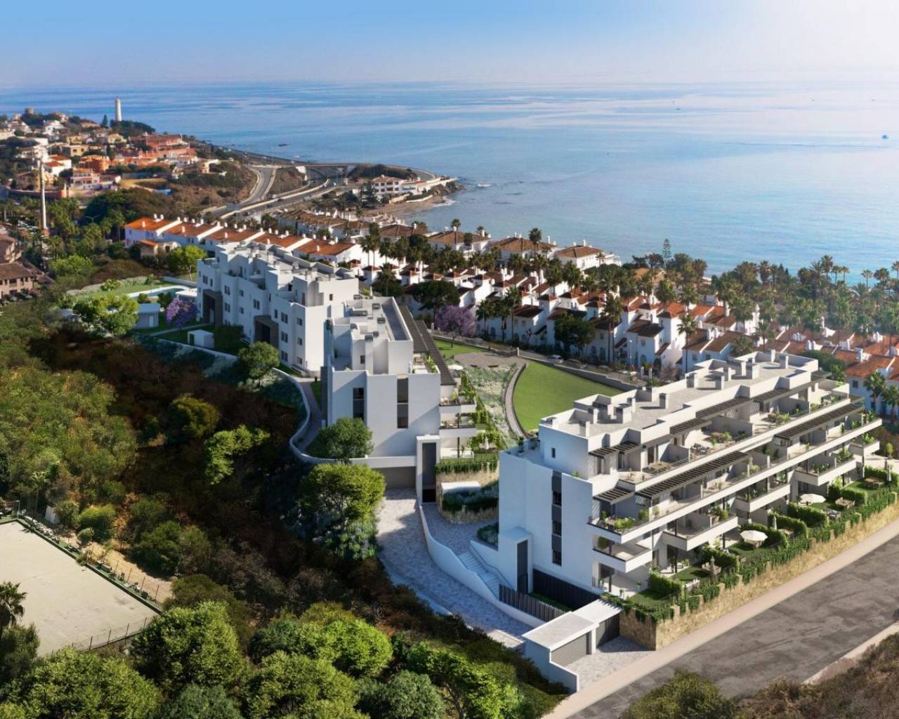 Nueva construcción  - Apartamentos - Mijas - Playa Marina