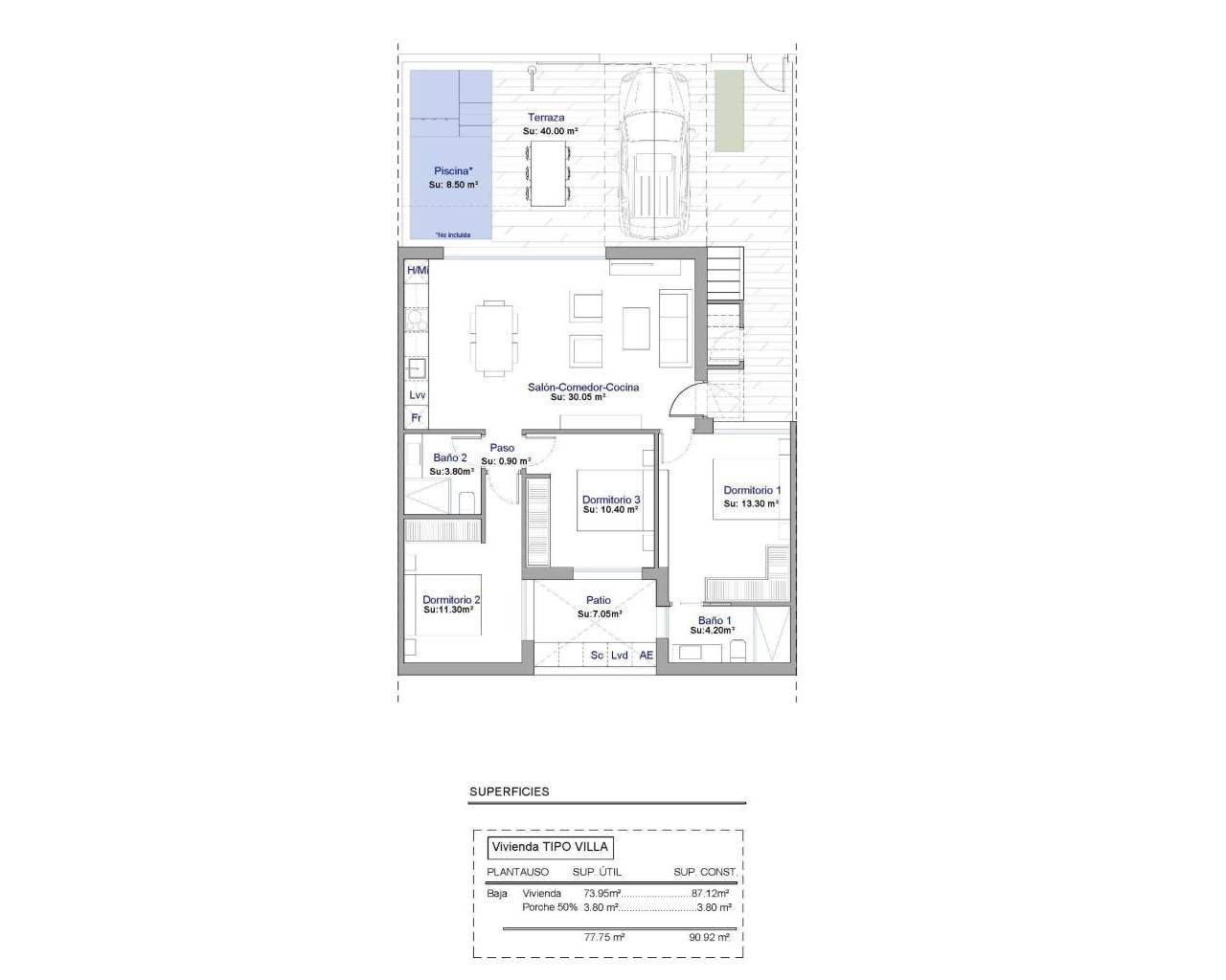 Nueva construcción  - Adosado / Bungalow - Alhama De Murcia - Condado De Alhama