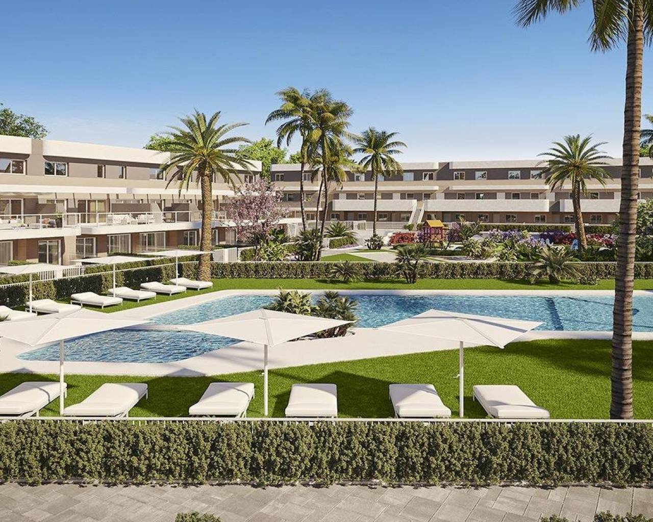 Nueva construcción  - Apartamentos - Monforte del Cid - Alenda Golf