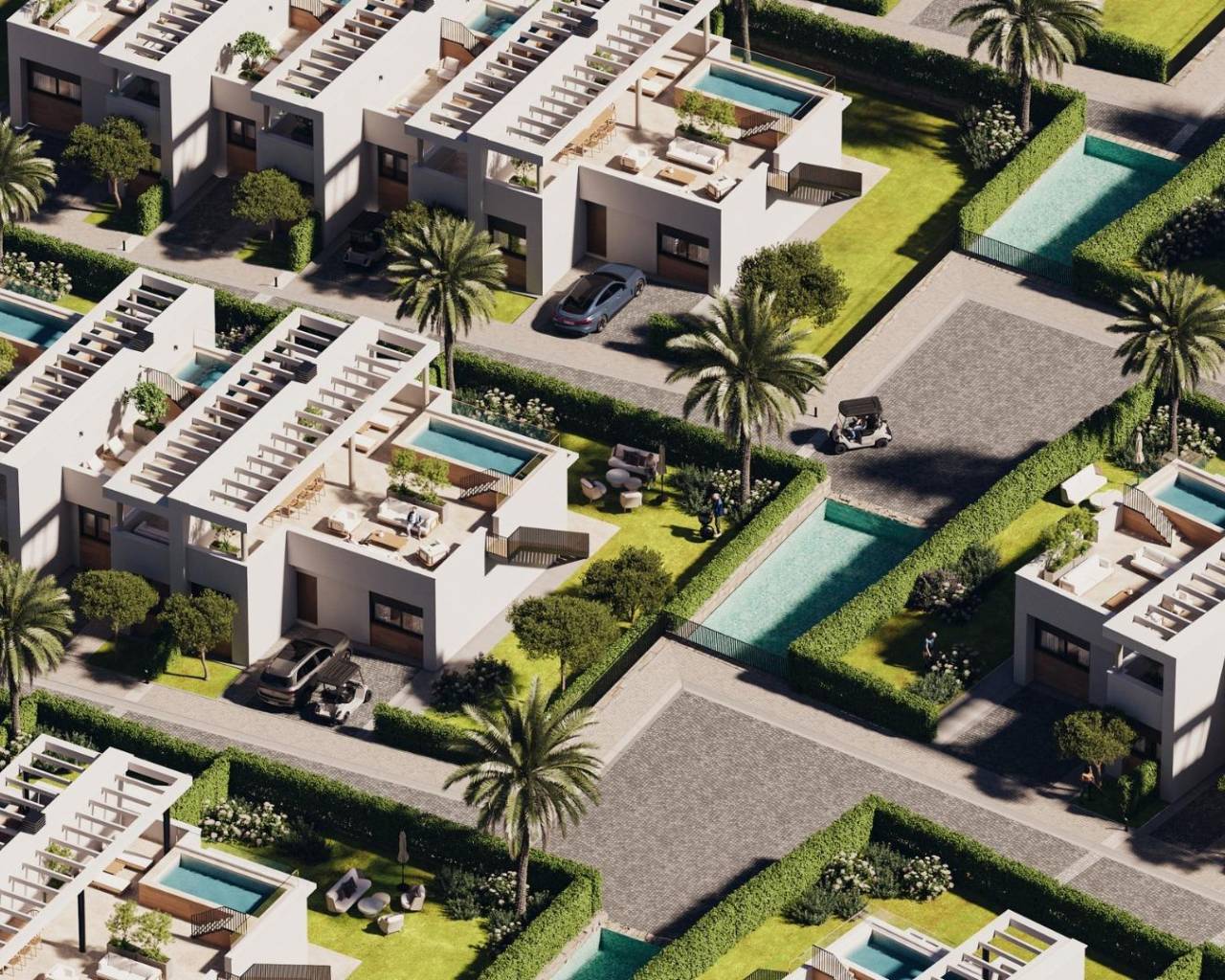 Nueva construcción  - Adosado / Bungalow - Mijas - Cerrado del Águila Golf