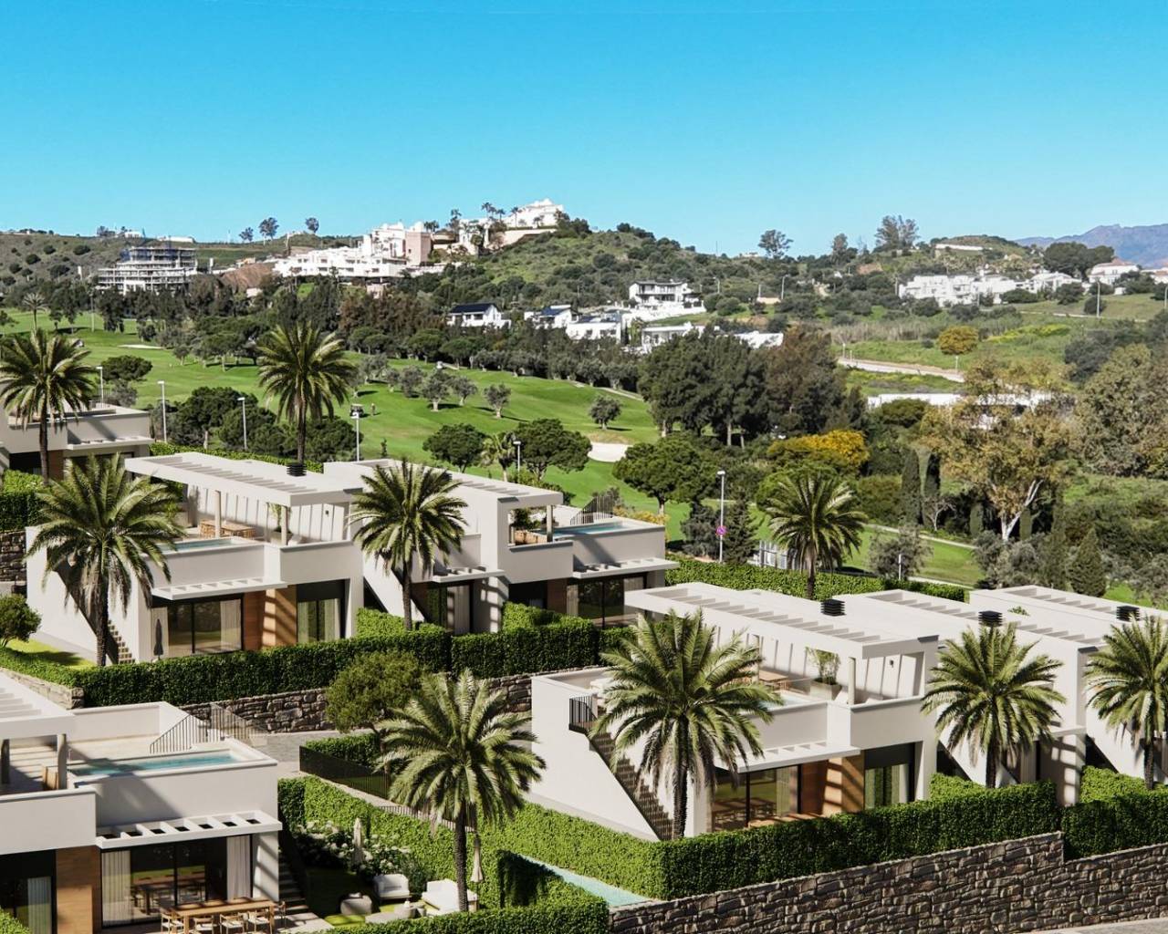 Nueva construcción  - Adosado / Bungalow - Mijas - Cerrado del Águila Golf