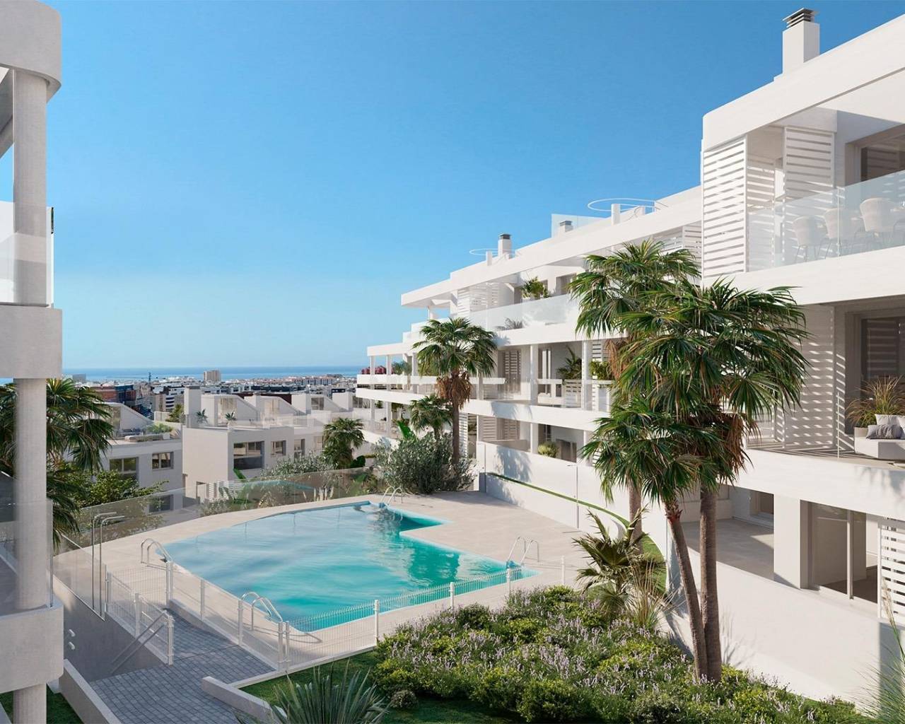 Nueva construcción  - Apartamentos - Estepona - Polideportivo