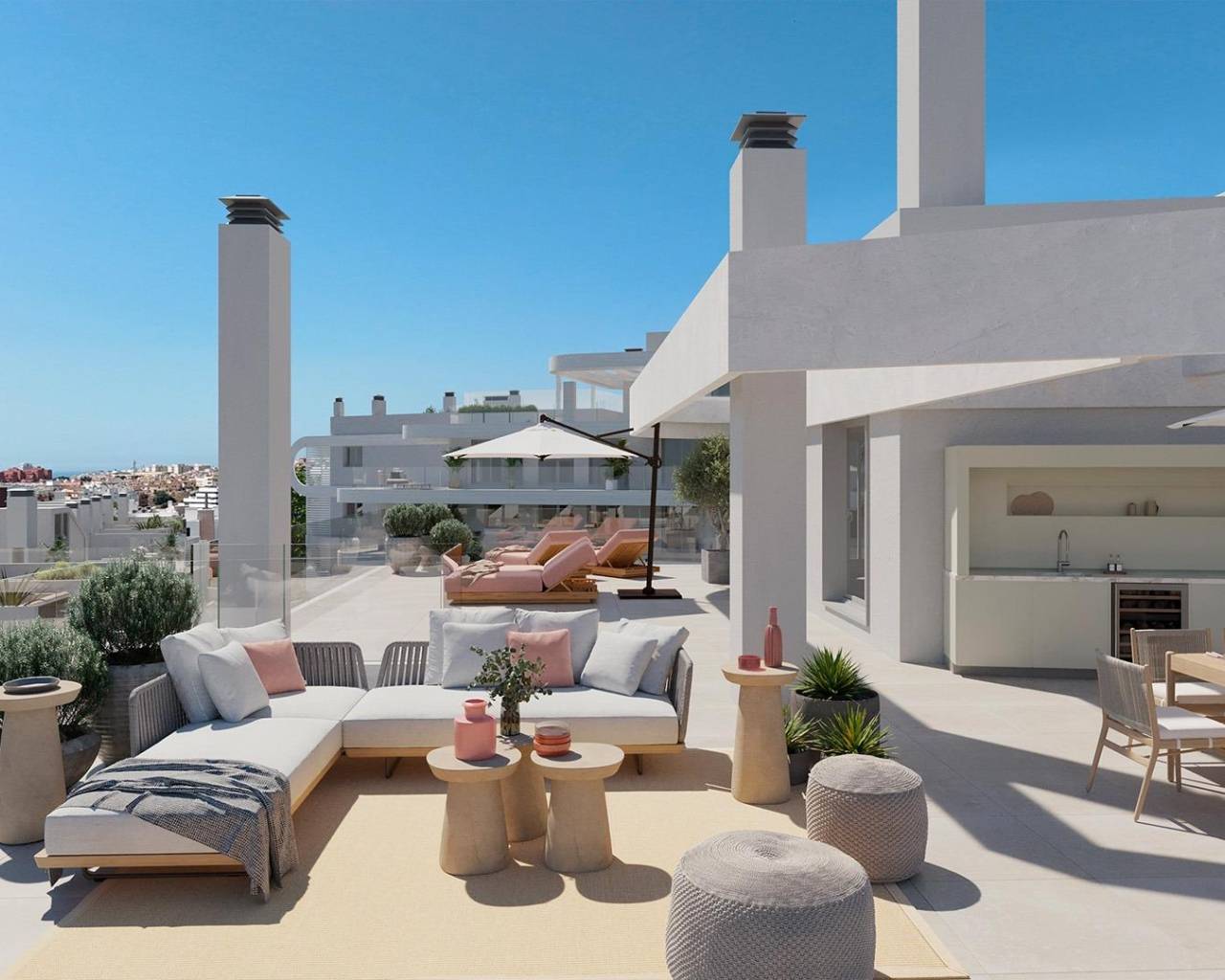 Nueva construcción  - Apartamentos - Estepona - Polideportivo