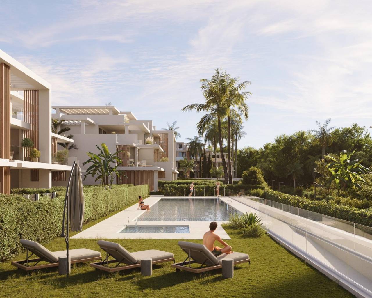 Nueva construcción  - Apartamentos - Estepona - Resinera Voladilla