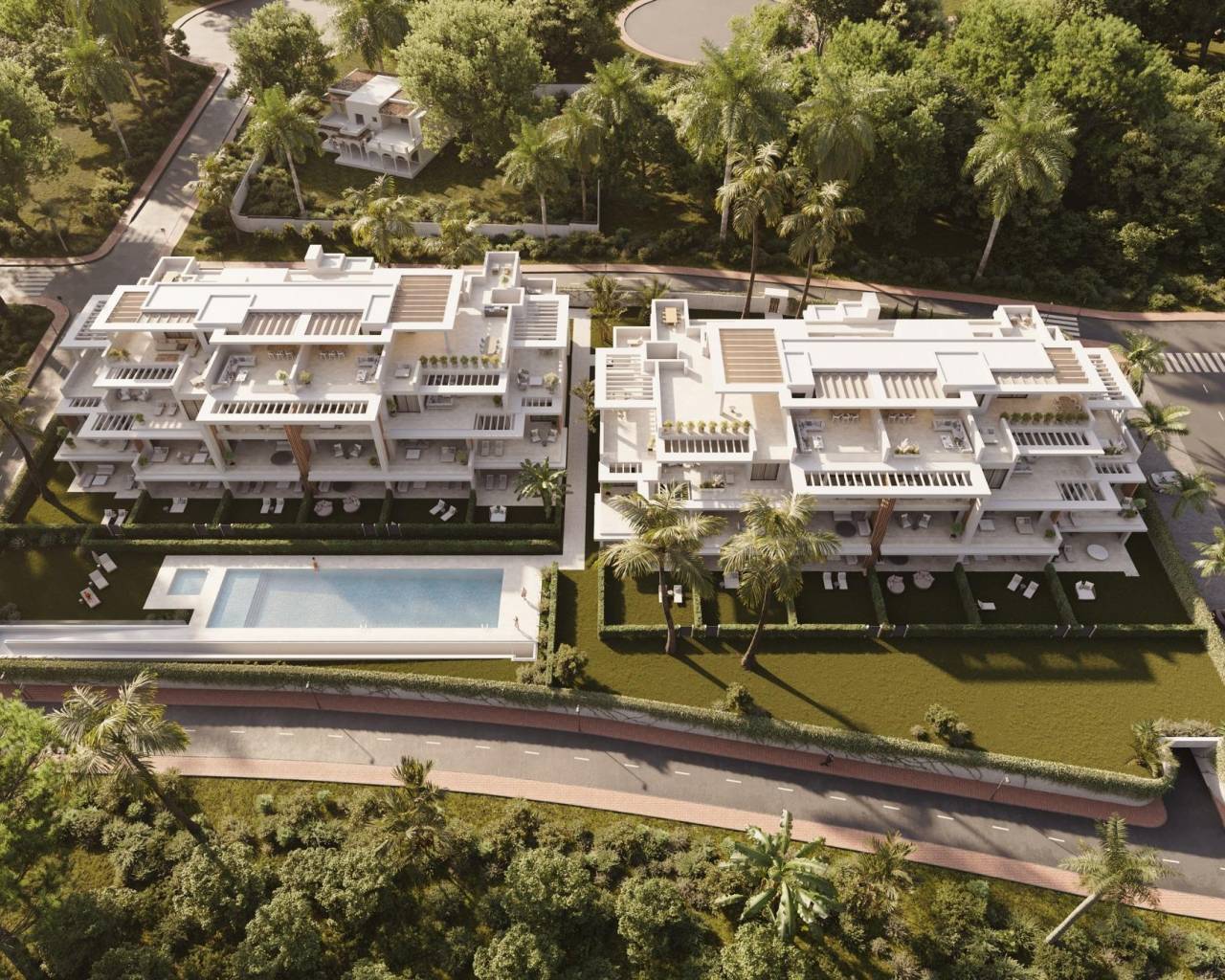 Nueva construcción  - Apartamentos - Estepona - Resinera Voladilla