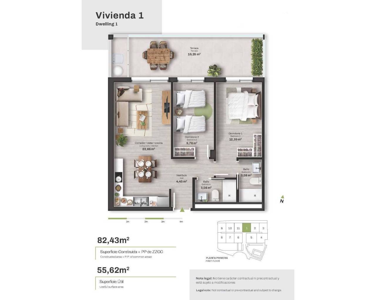 Nueva construcción  - Apartamentos - Mojacar - Descargador