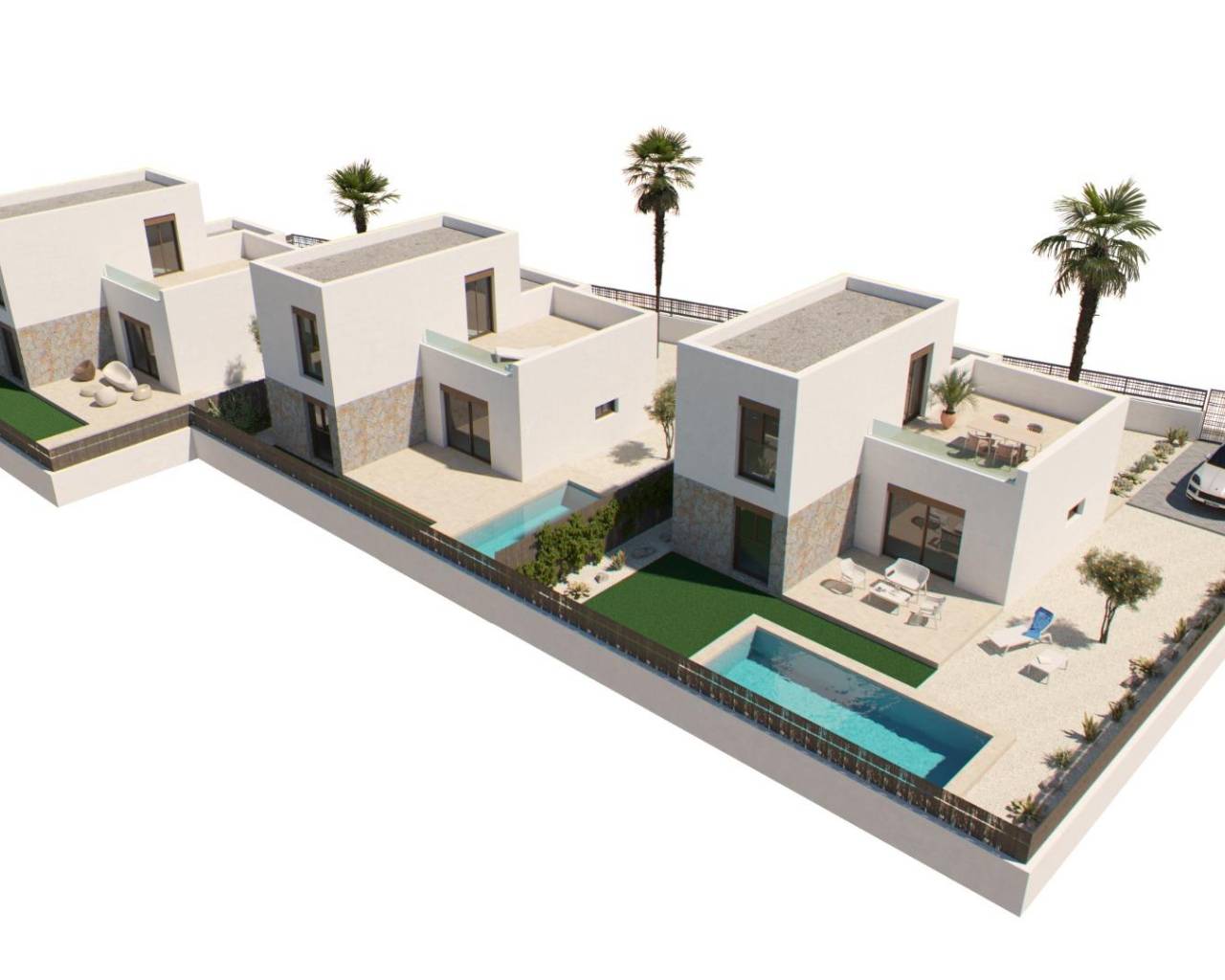 New Build - Villaer - Algorfa - La Finca Golf