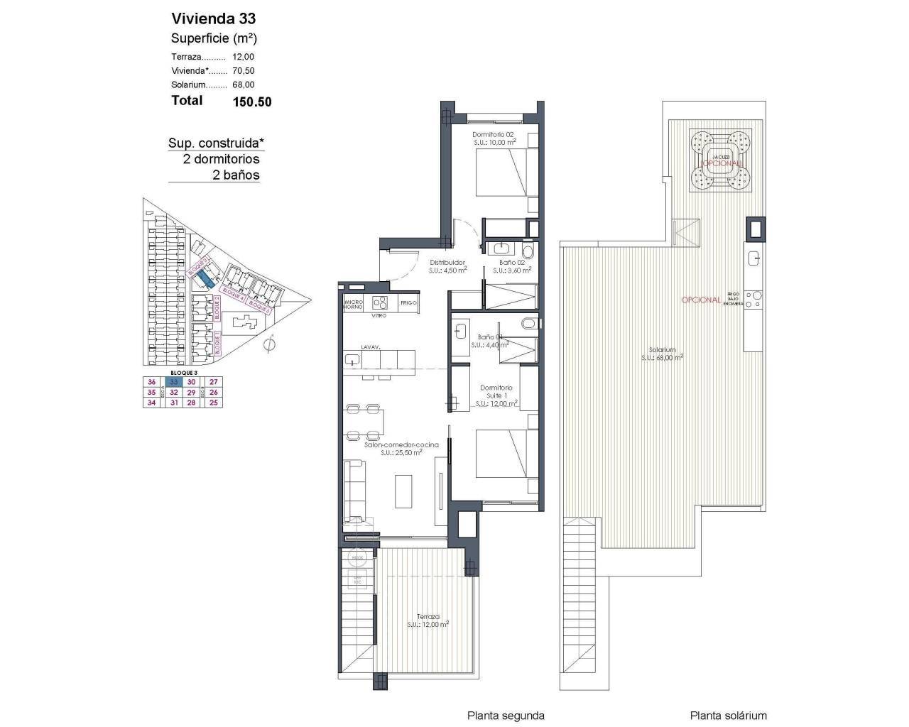 Nouvelle construction - Appartements - Los Alcazares - Serena Golf