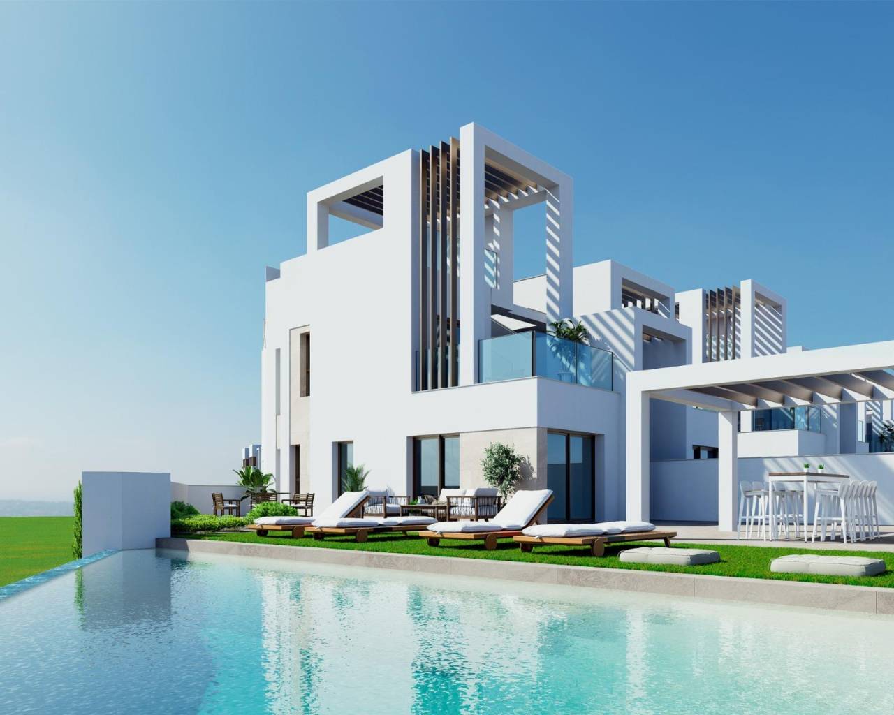 New Build - Villas - Los Alcazares - Serena Golf