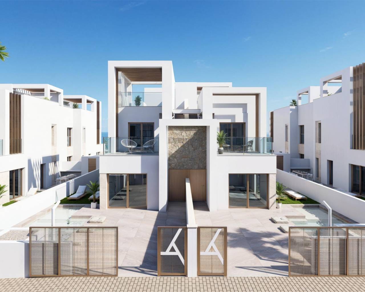 New Build - Villas - Los Alcazares - Serena Golf