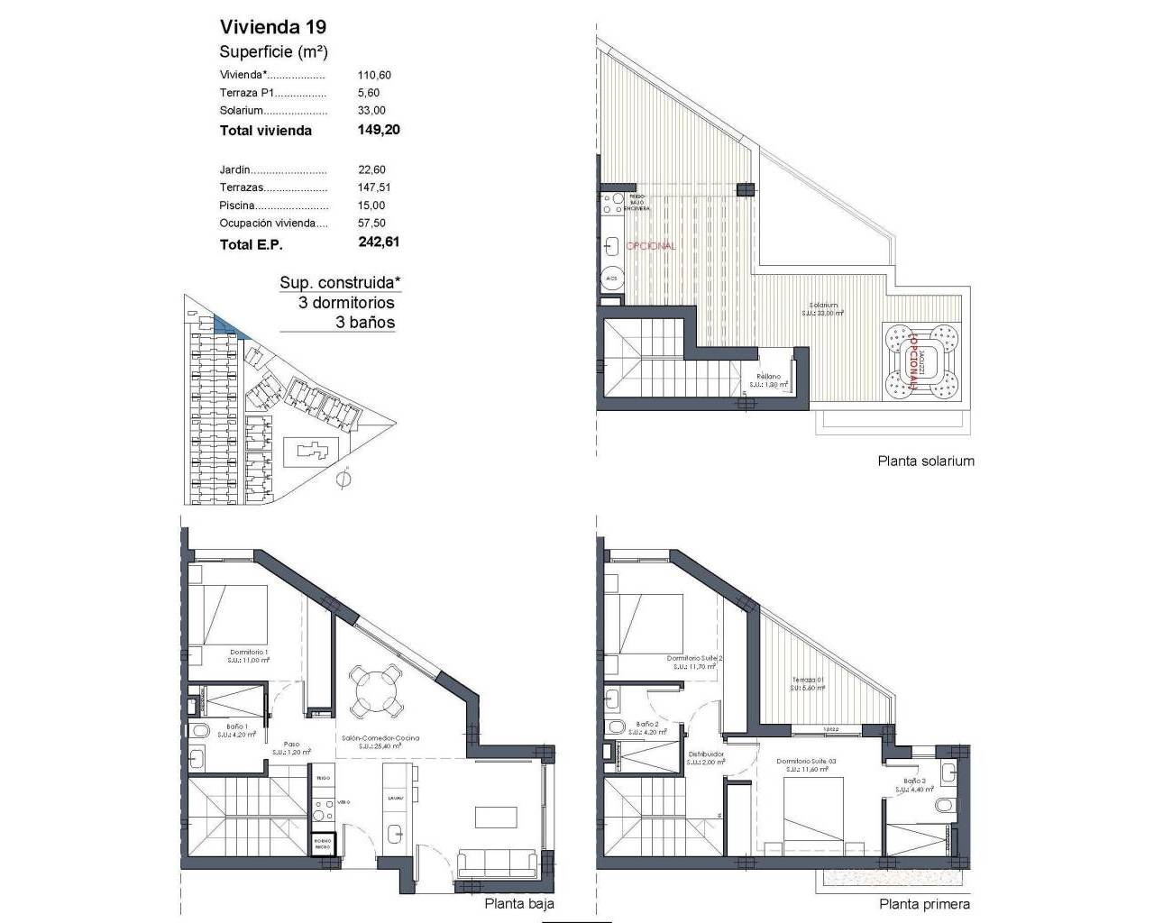 New Build - Villas - Los Alcazares - Serena Golf