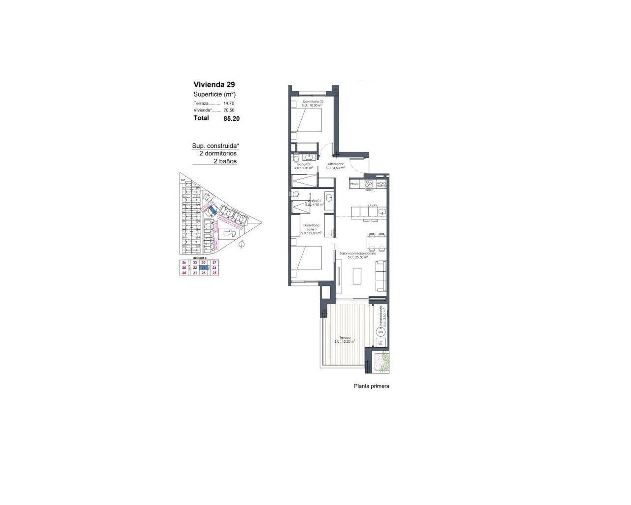 Nueva construcción  - Apartamentos - Los Alcazares - Serena Golf